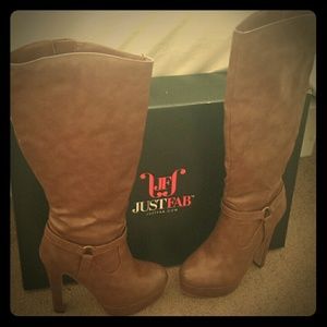 Brown Knee High Boots