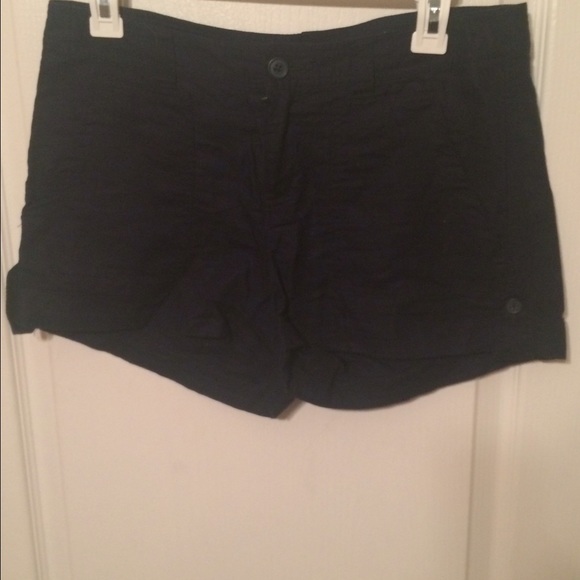 Navy linen Gap shorts