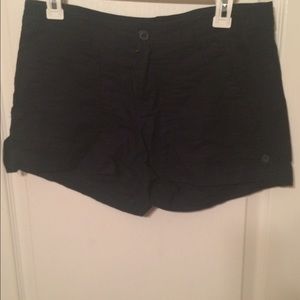 Navy linen Gap shorts