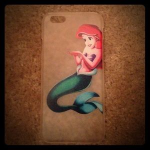 Clear ariel iphone 6 case