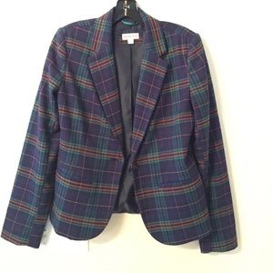 Plaid blazer from Merona