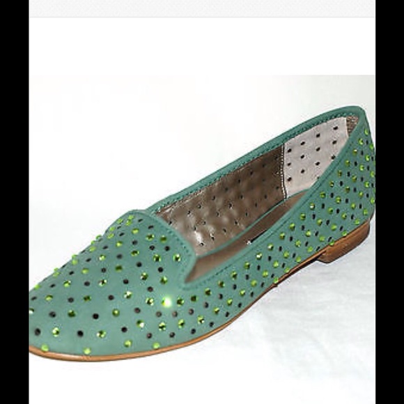 Steve Madden Shoes - Steve Madden Mint Studded Flats