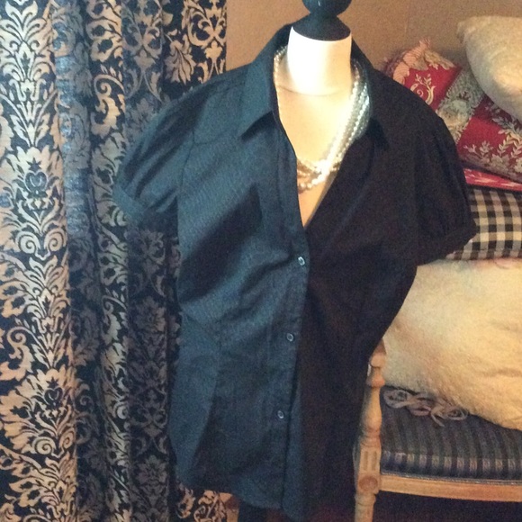 Express Snakeskin Button Up Shirt