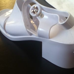 American Apparel Jelly Heels