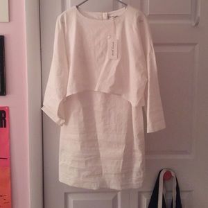 APIECE APART BI-LEVEL NAVONA DRESS