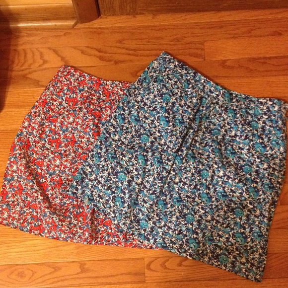 Floral skirts