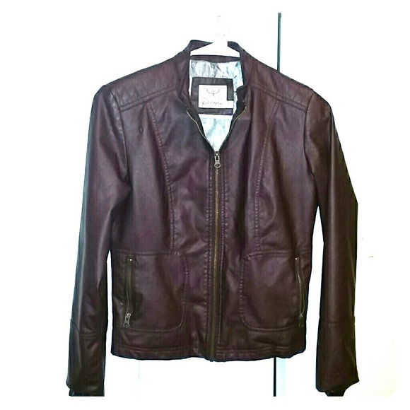 Faux Leather Jacket