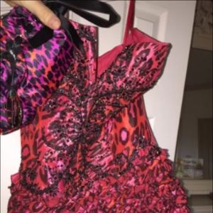 Jovani dress with matching Henri bendel clutch!!