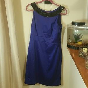 Bluish purple Camille dress. Only worn once sz 12