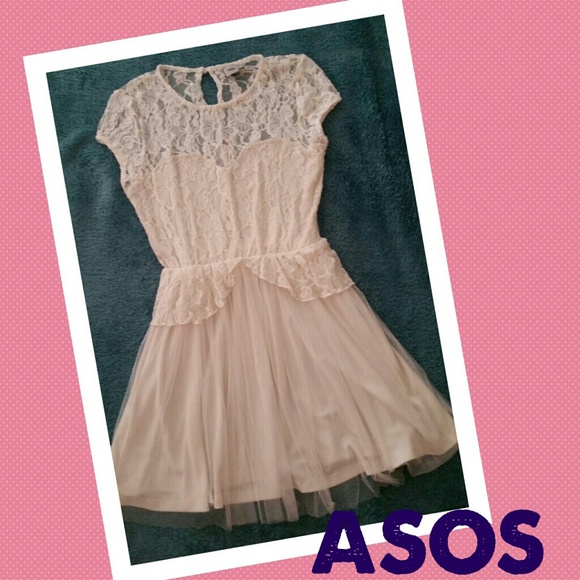 ASOS Dresses & Skirts - * Ivory Lace & Tulle Dress by * ASOS *