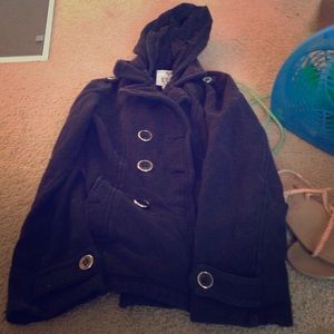 Black coat