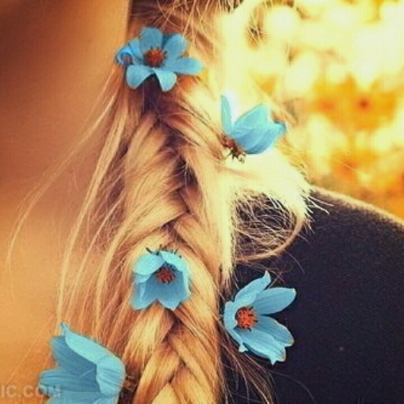 Flower Hair Extensions