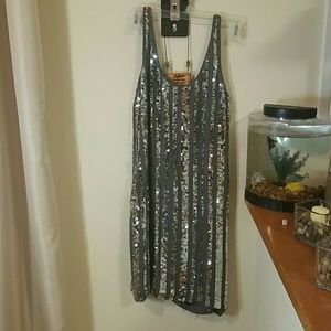 Sparkly  beautiful  dress worn once or twice