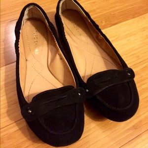 Arturo Chiang- Black Leather Flats