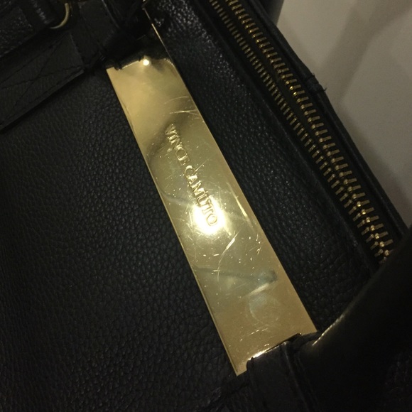 Vince Camuto black leather purse - Picture 2 of 4