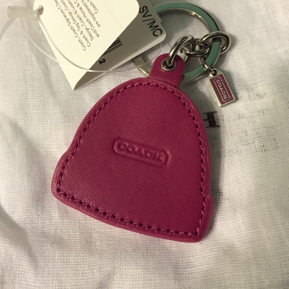 Coach Knit Hat Keychain NWT - Picture 3 of 4
