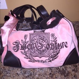 Authentic Juicy Couture purse and wallet.