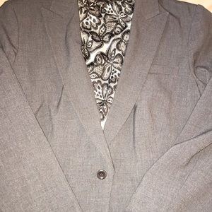 INC Charcoal Blazer Size 14.