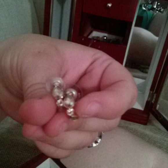 Gold earrings