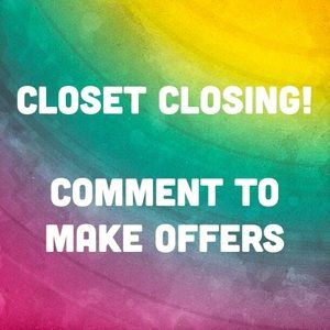 ➡️CLOSET CLOSING⬅️