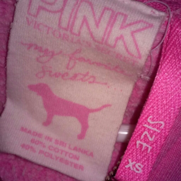 Pink vs zip up jacket