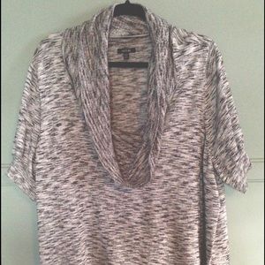 Light weight long turtle neck sweater