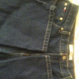 Tommy Hilfiger Straight Leg Jeans, Dark Rinse Wash
