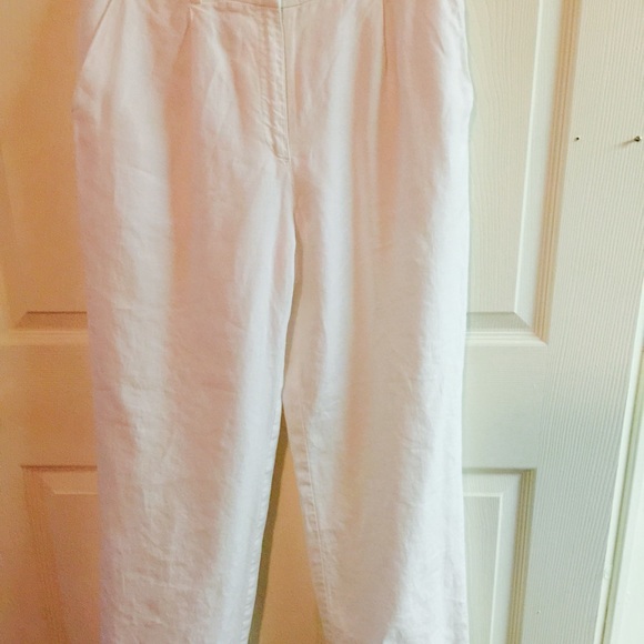 Pants, white, 12P , Liz Claiborne