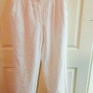 Pants, white, 12P , Liz Claiborne