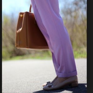 Jcrew cafe Capri iced mocha pants size 2