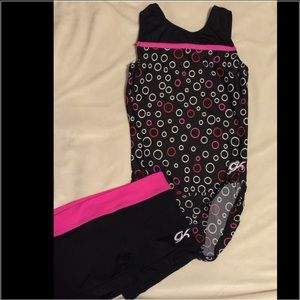 GK gymnastics Leo & shorts