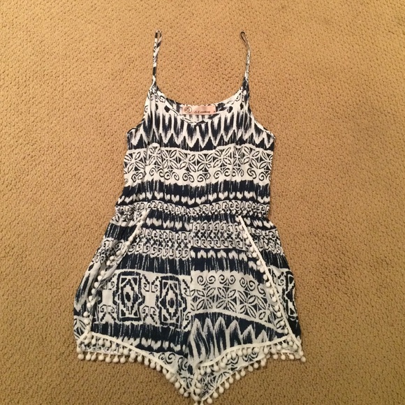 pompom romper