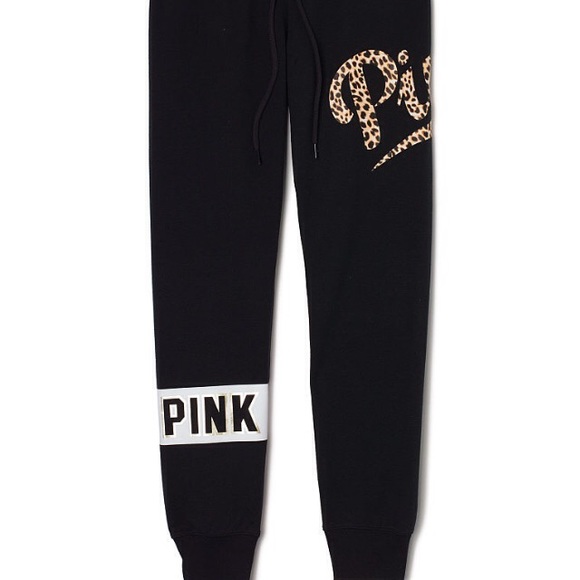 VS PINK Leopard NIP Sweats 💖
