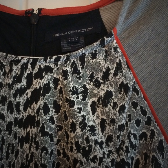 French Connection Animal Magic Mini Shift Dress - Picture 4 of 4