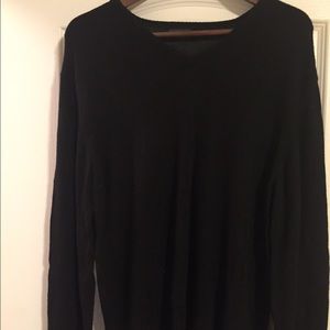 Zara V-neck Black Sweater