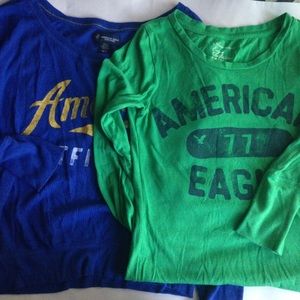 American eagle long sleeve bundle