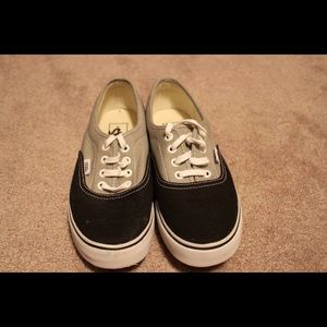 Brand New Grey and Black Vans