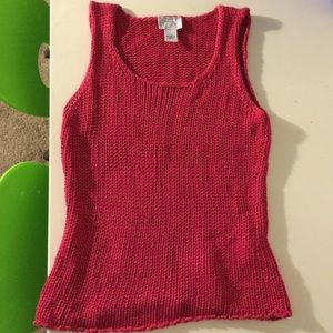 Crochet knit top