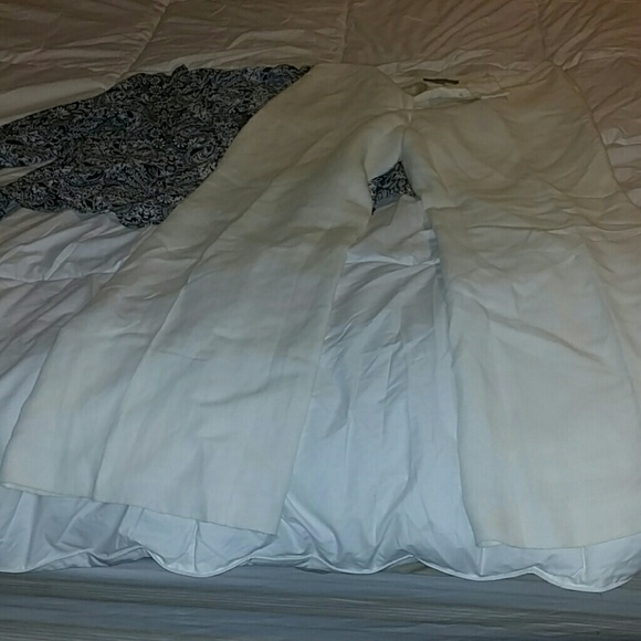 Winter white/off white Ann Taylor pants