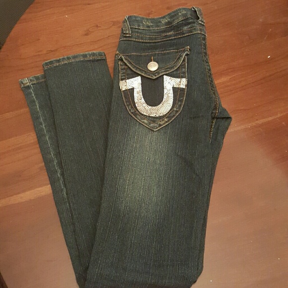 Final price! True Religion skinny jeans 27/32.