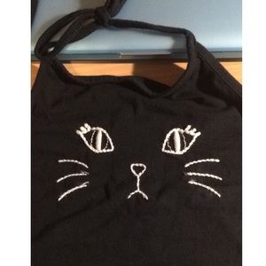 Brandy Melville cat face sachi halter.