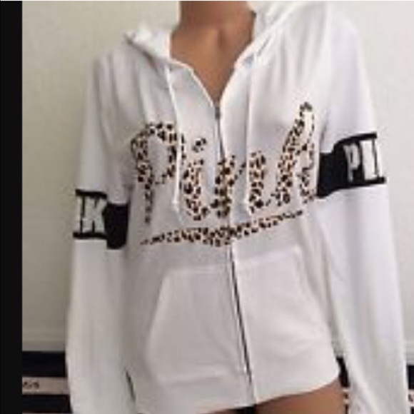Victoria's Secret Pink leopard hoodie