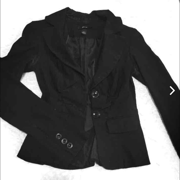BCX Black Fitted Blazer - Picture 1 of 4