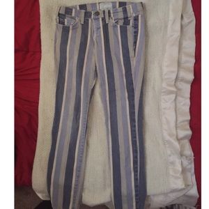 Current/Elliot stripe jeans