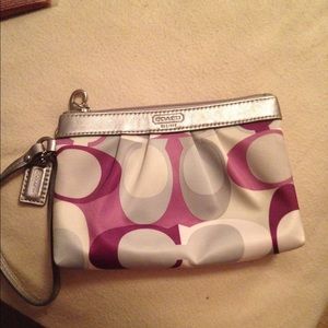 Coach wristlet