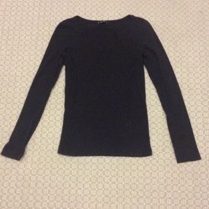 Dark grey Theory long sleeve shirt