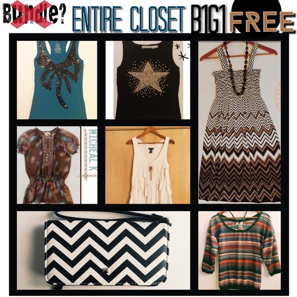 ️⭐️ENTIRE CLOSET: Buy One Get One Free⭐️ - Picture 1 of 1