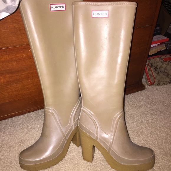 Hunter boots.