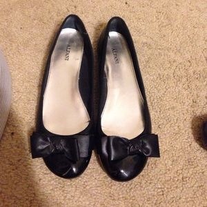 Classic black flats