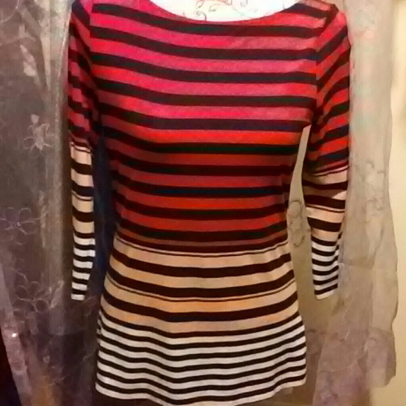 Long stripped top